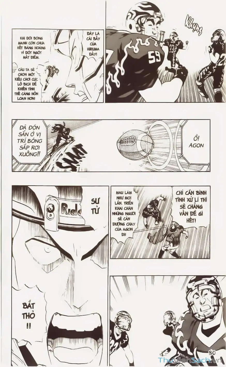 Truyện Tranh Lá Chắn Mắt - Eyeshield 21 trang 6