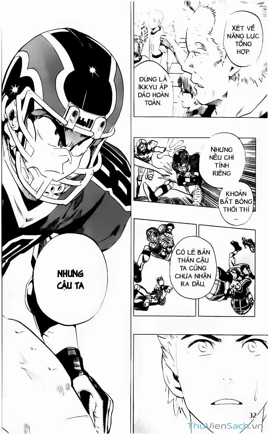 Truyện Tranh Lá Chắn Mắt - Eyeshield 21 trang 6