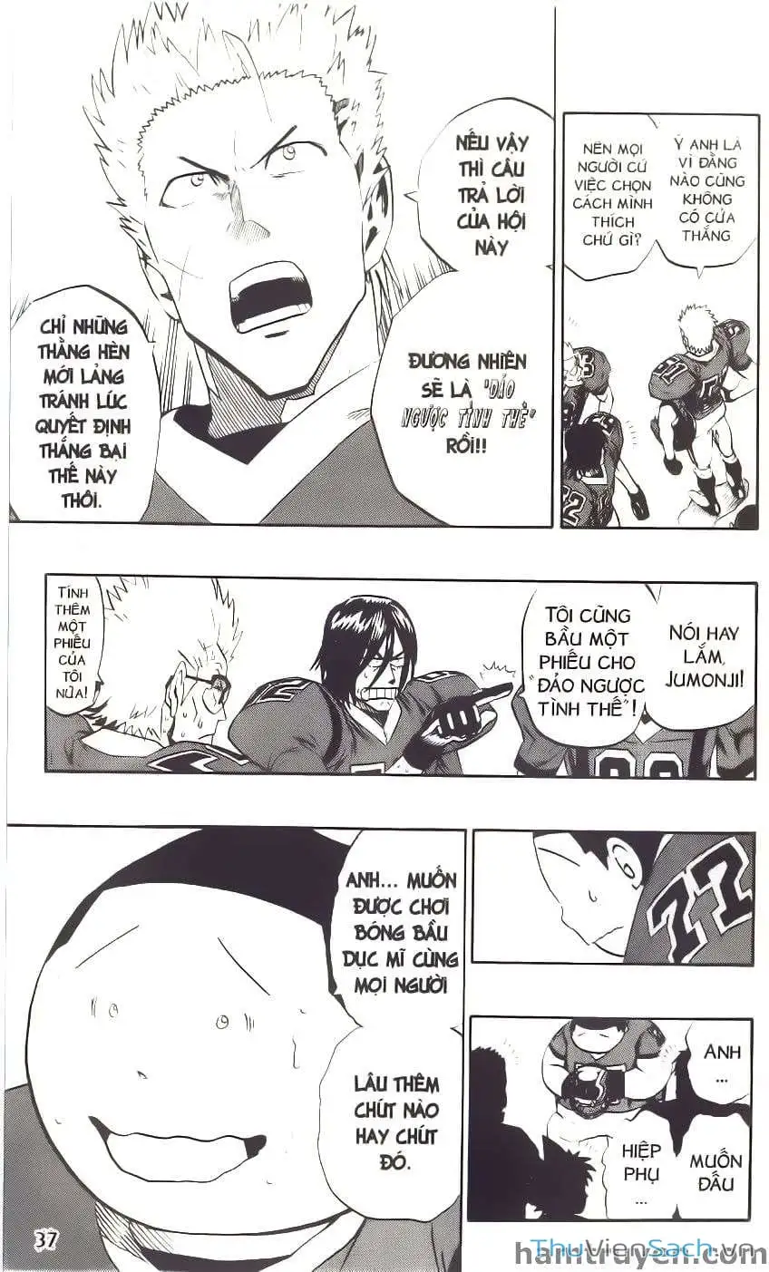 Truyện Tranh Lá Chắn Mắt - Eyeshield 21 trang 6