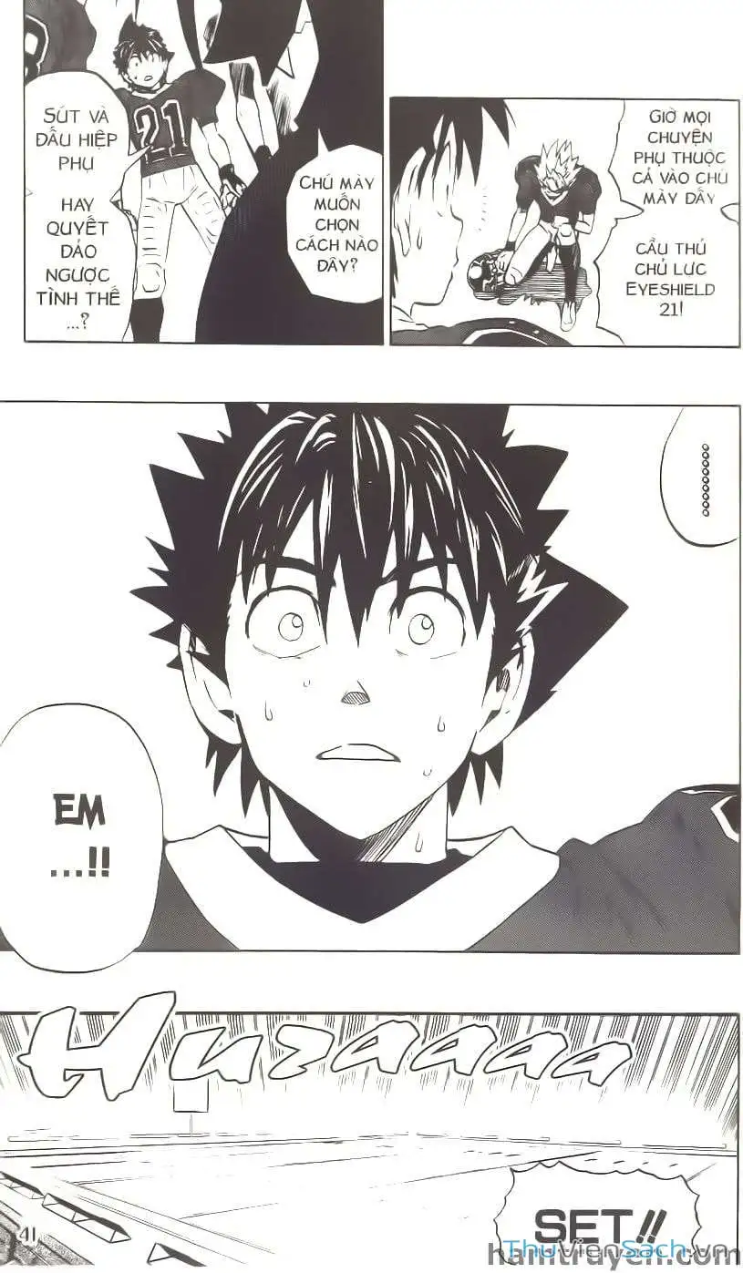 Truyện Tranh Lá Chắn Mắt - Eyeshield 21 trang 6
