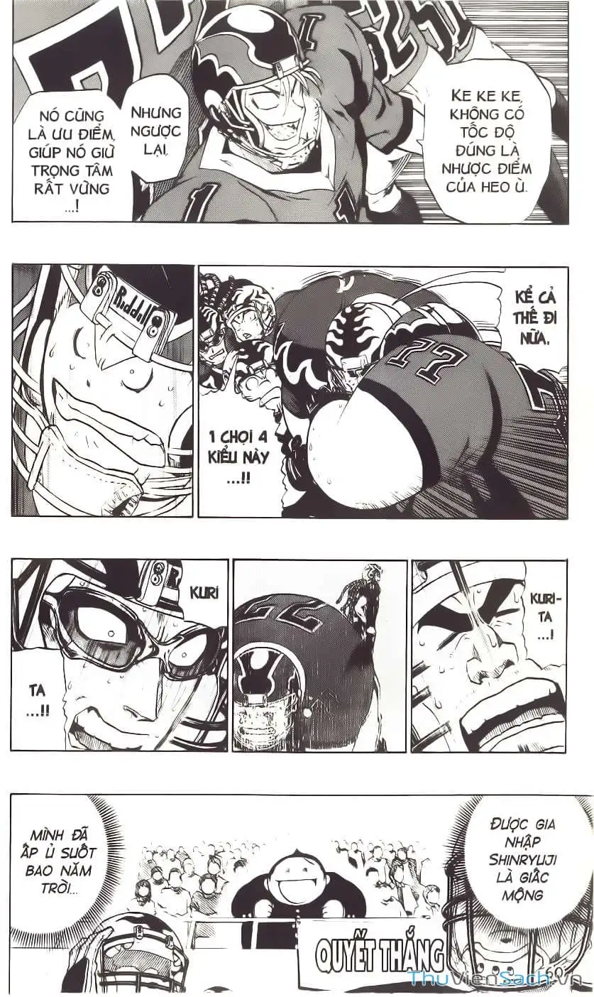 Truyện Tranh Lá Chắn Mắt - Eyeshield 21 trang 6