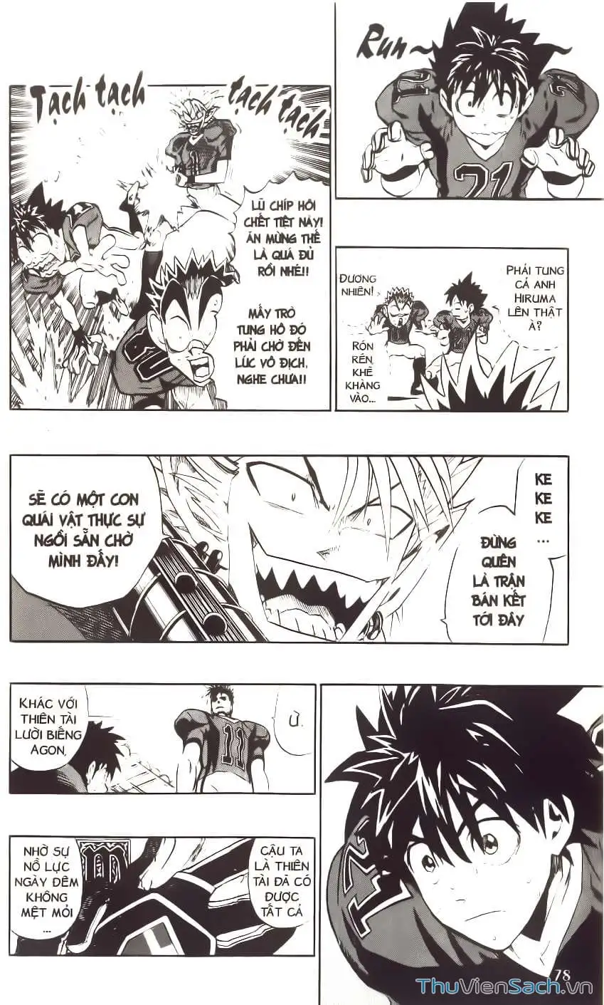 Truyện Tranh Lá Chắn Mắt - Eyeshield 21 trang 6