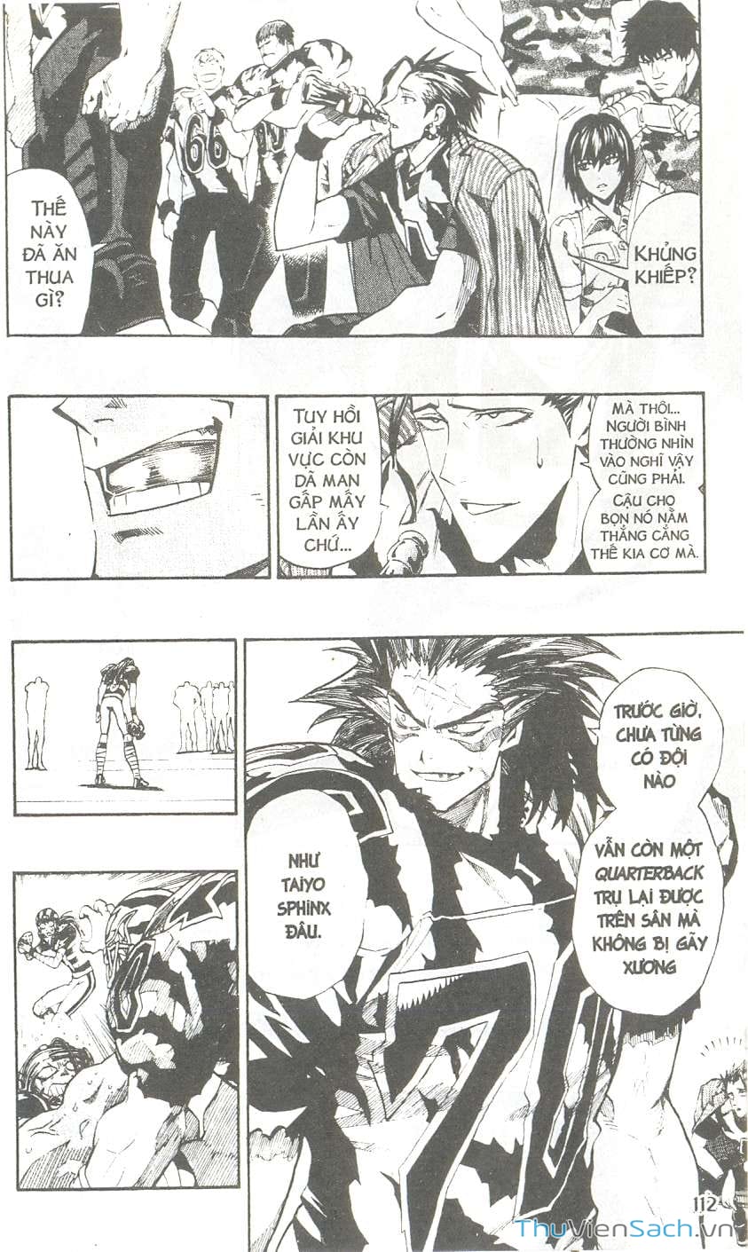 Truyện Tranh Lá Chắn Mắt - Eyeshield 21 trang 6