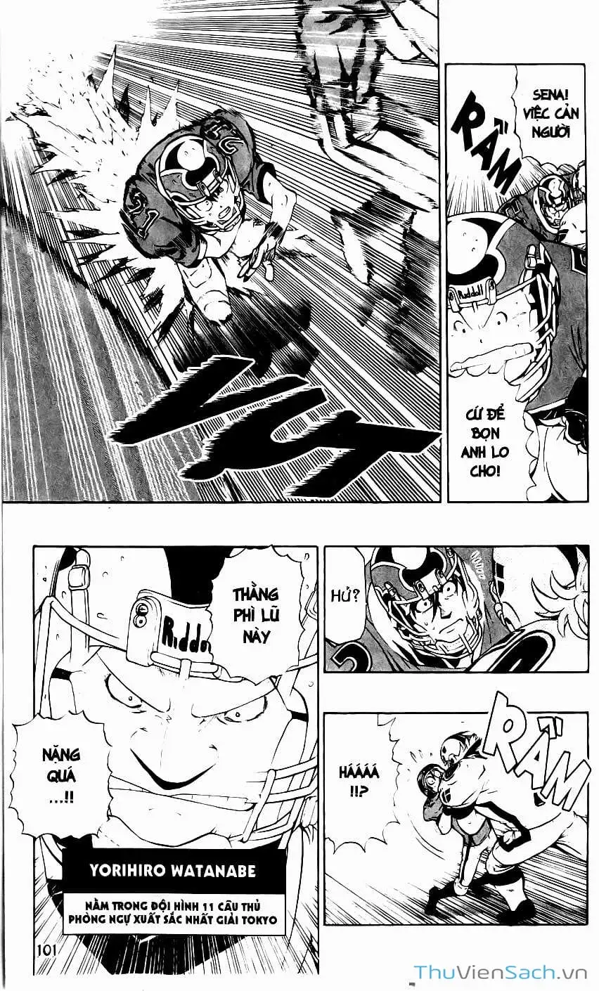 Truyện Tranh Lá Chắn Mắt - Eyeshield 21 trang 6