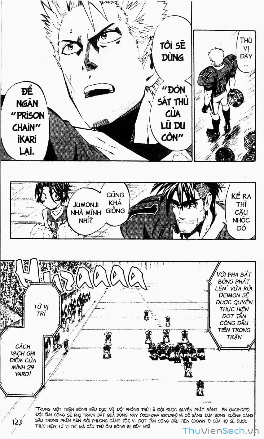 Truyện Tranh Lá Chắn Mắt - Eyeshield 21 trang 6