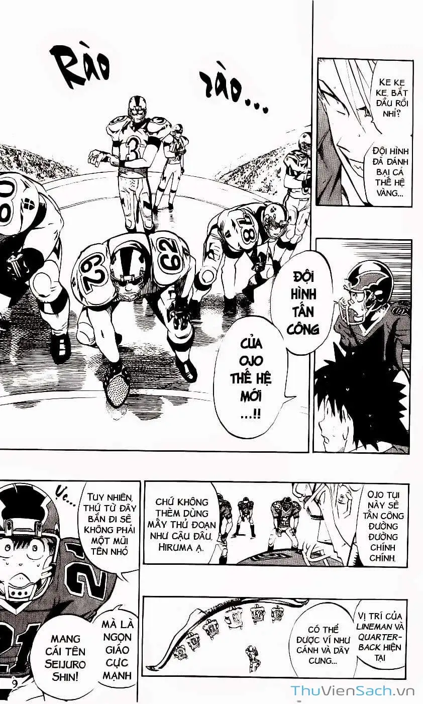 Truyện Tranh Lá Chắn Mắt - Eyeshield 21 trang 6