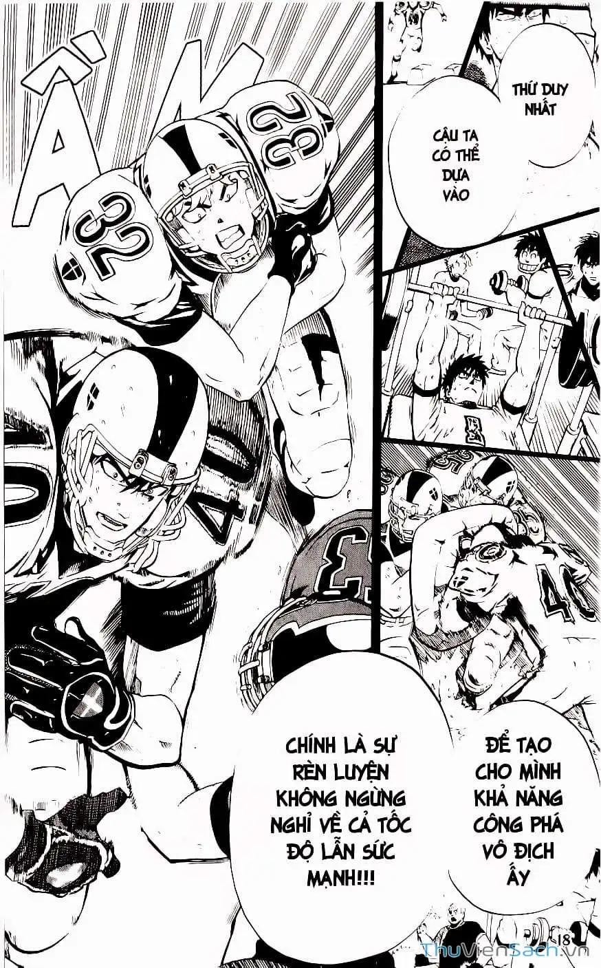 Truyện Tranh Lá Chắn Mắt - Eyeshield 21 trang 6