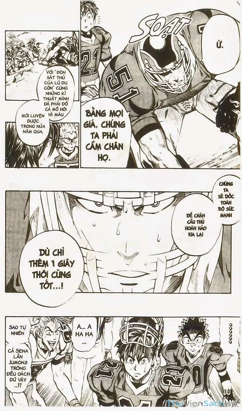 Truyện Tranh Lá Chắn Mắt - Eyeshield 21 trang 6