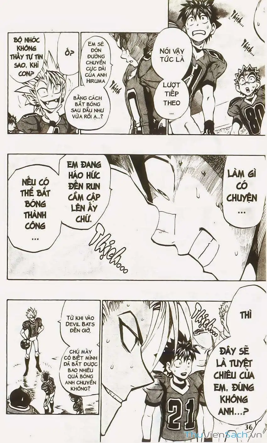 Truyện Tranh Lá Chắn Mắt - Eyeshield 21 trang 6