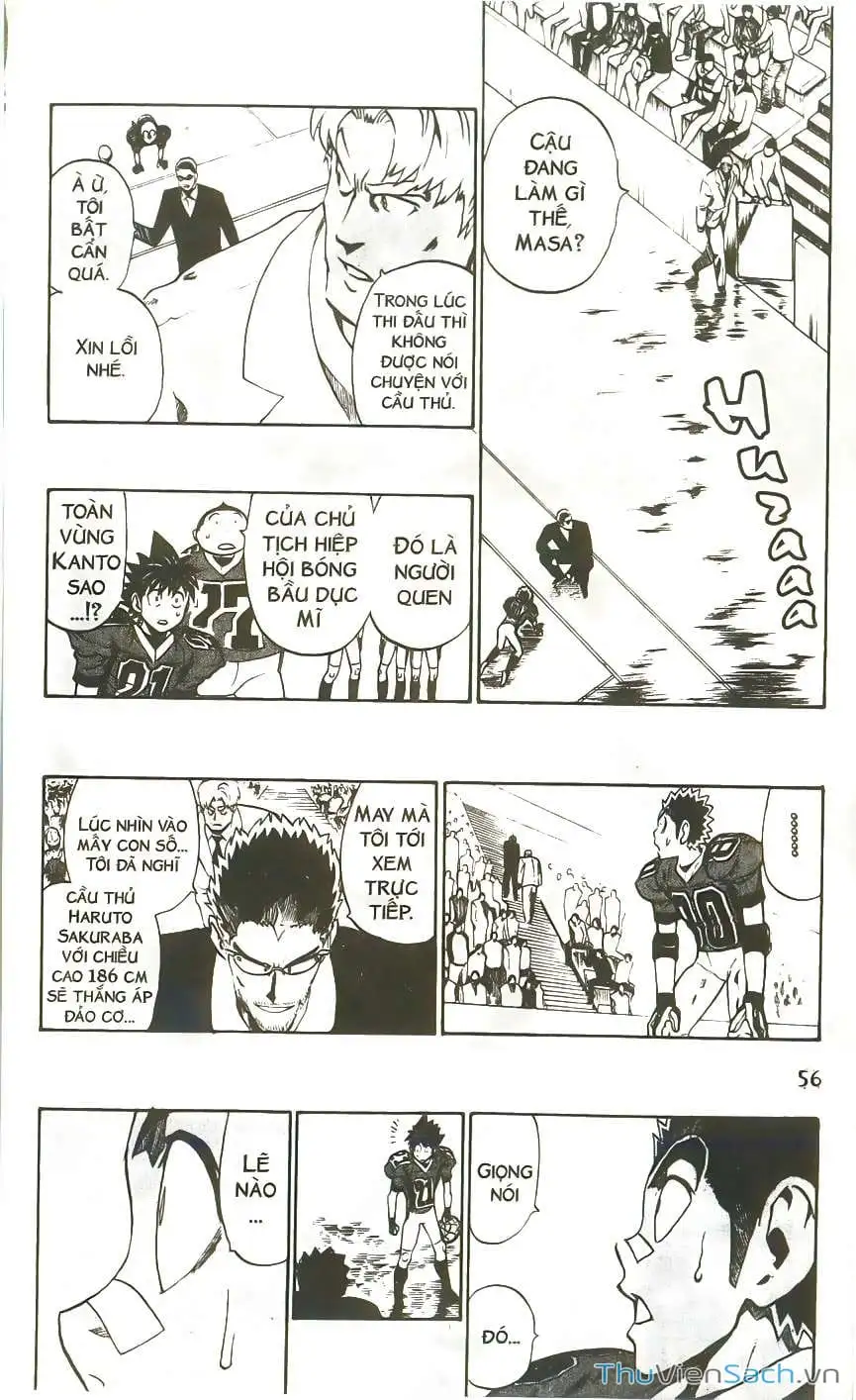 Truyện Tranh Lá Chắn Mắt - Eyeshield 21 trang 6