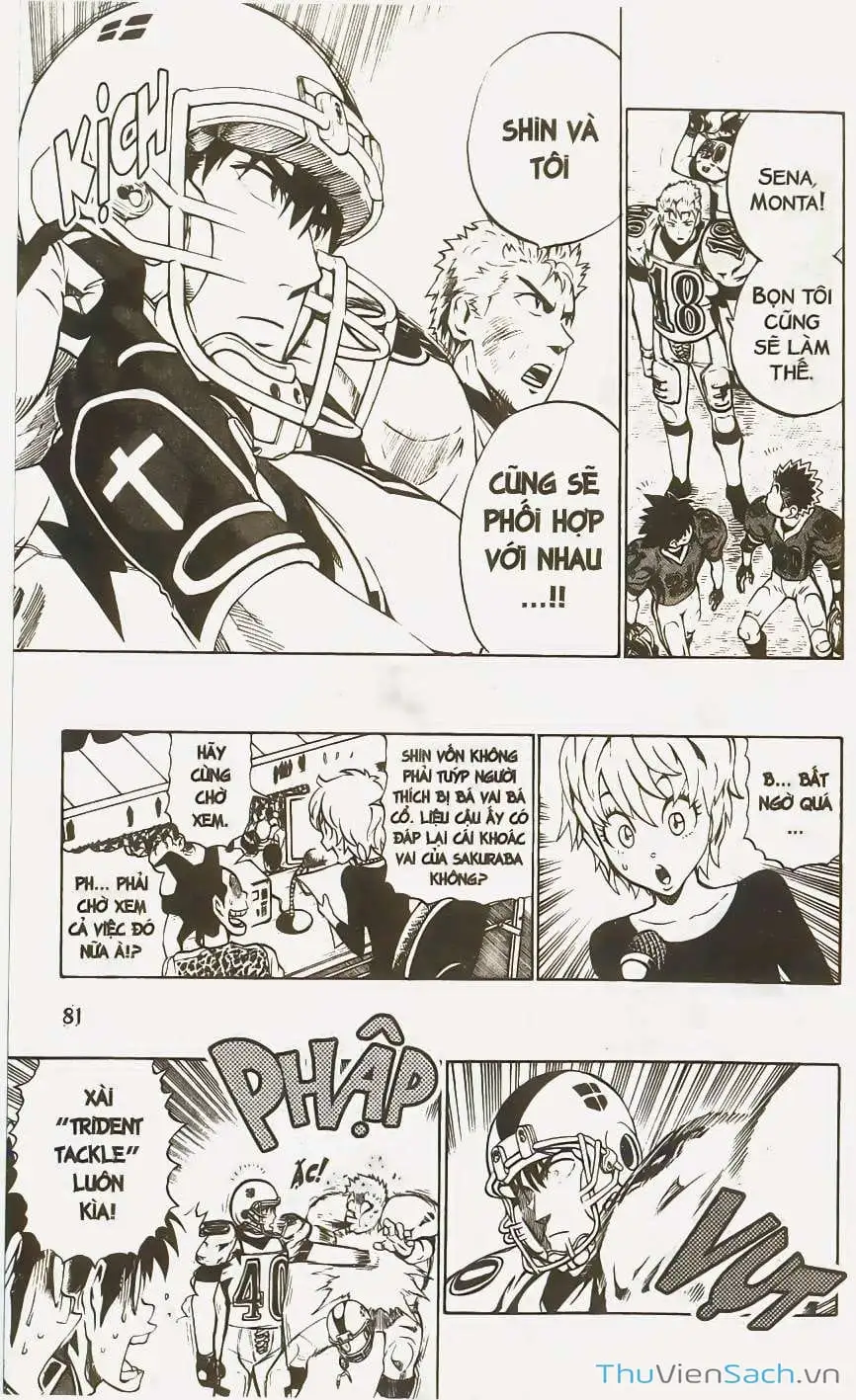 Truyện Tranh Lá Chắn Mắt - Eyeshield 21 trang 6