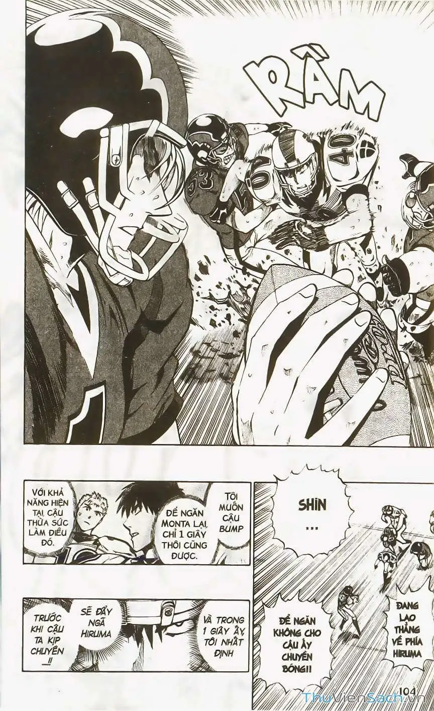 Truyện Tranh Lá Chắn Mắt - Eyeshield 21 trang 6