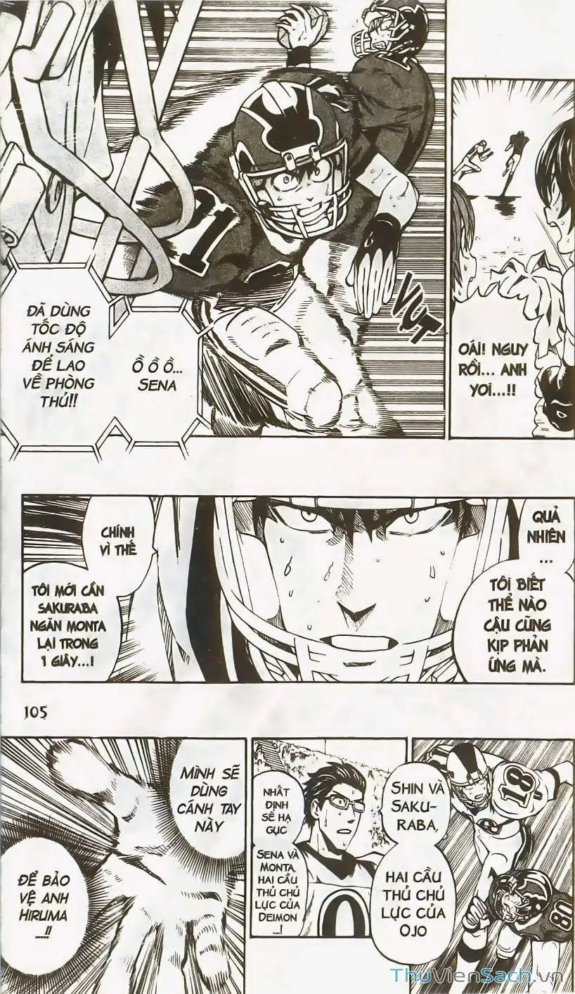 Truyện Tranh Lá Chắn Mắt - Eyeshield 21 trang 6
