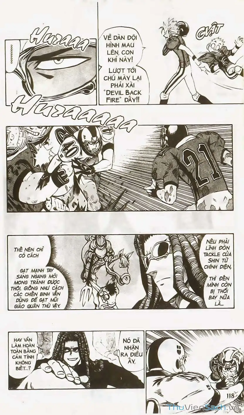Truyện Tranh Lá Chắn Mắt - Eyeshield 21 trang 6