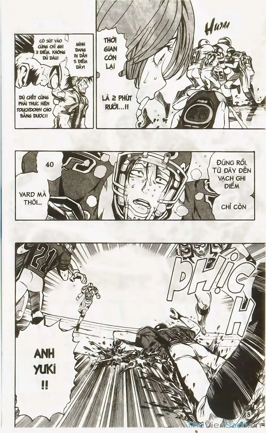 Truyện Tranh Lá Chắn Mắt - Eyeshield 21 trang 6