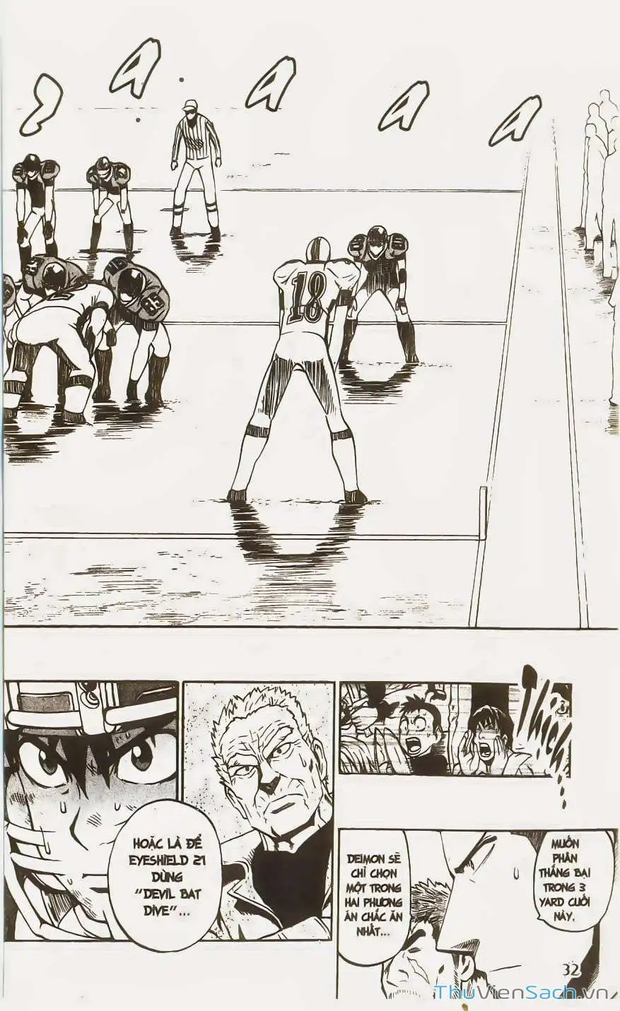 Truyện Tranh Lá Chắn Mắt - Eyeshield 21 trang 6