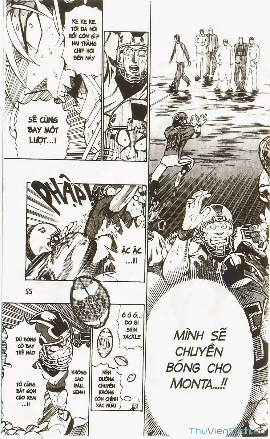 Truyện Tranh Lá Chắn Mắt - Eyeshield 21 trang 6
