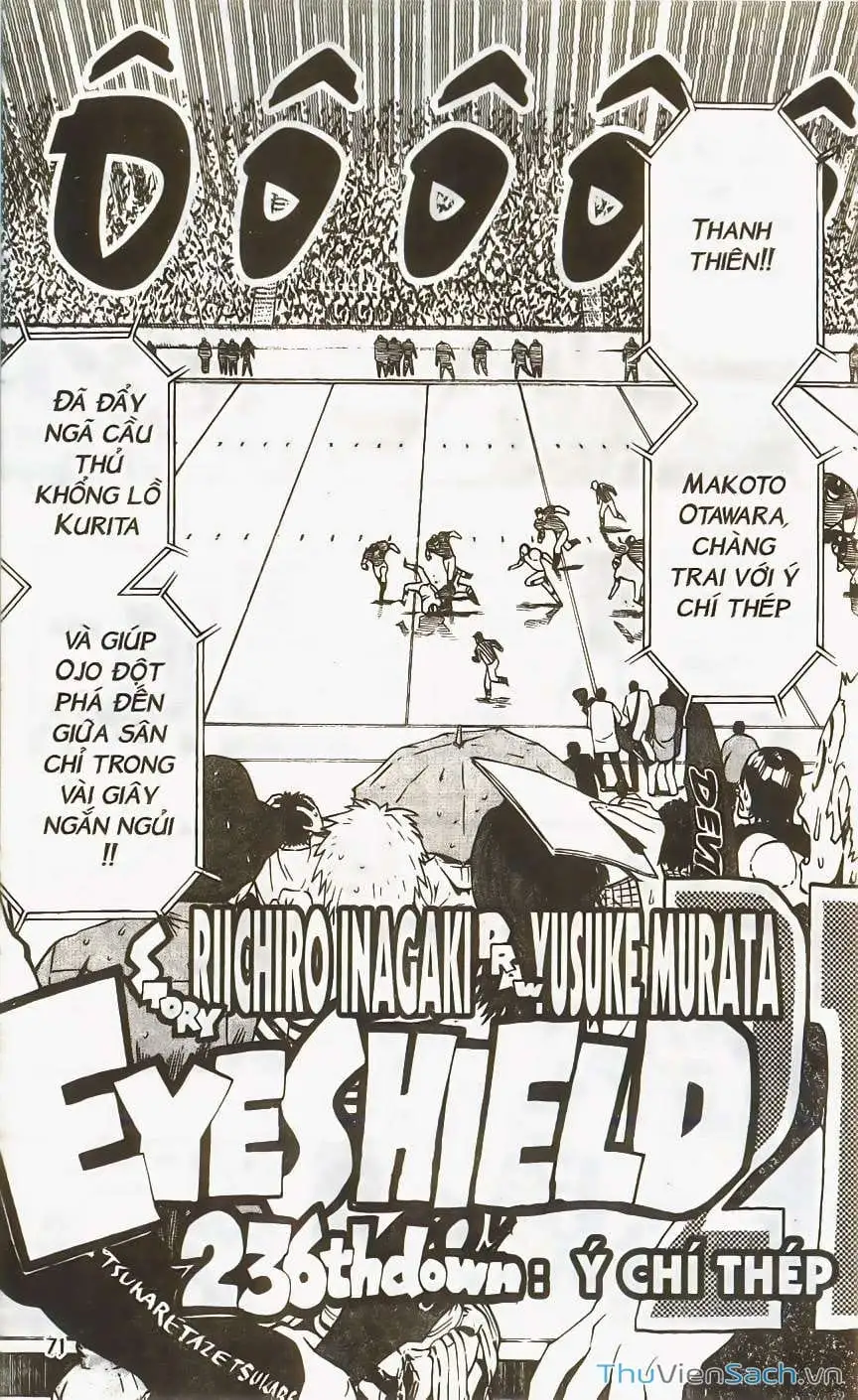 Truyện Tranh Lá Chắn Mắt - Eyeshield 21 trang 6