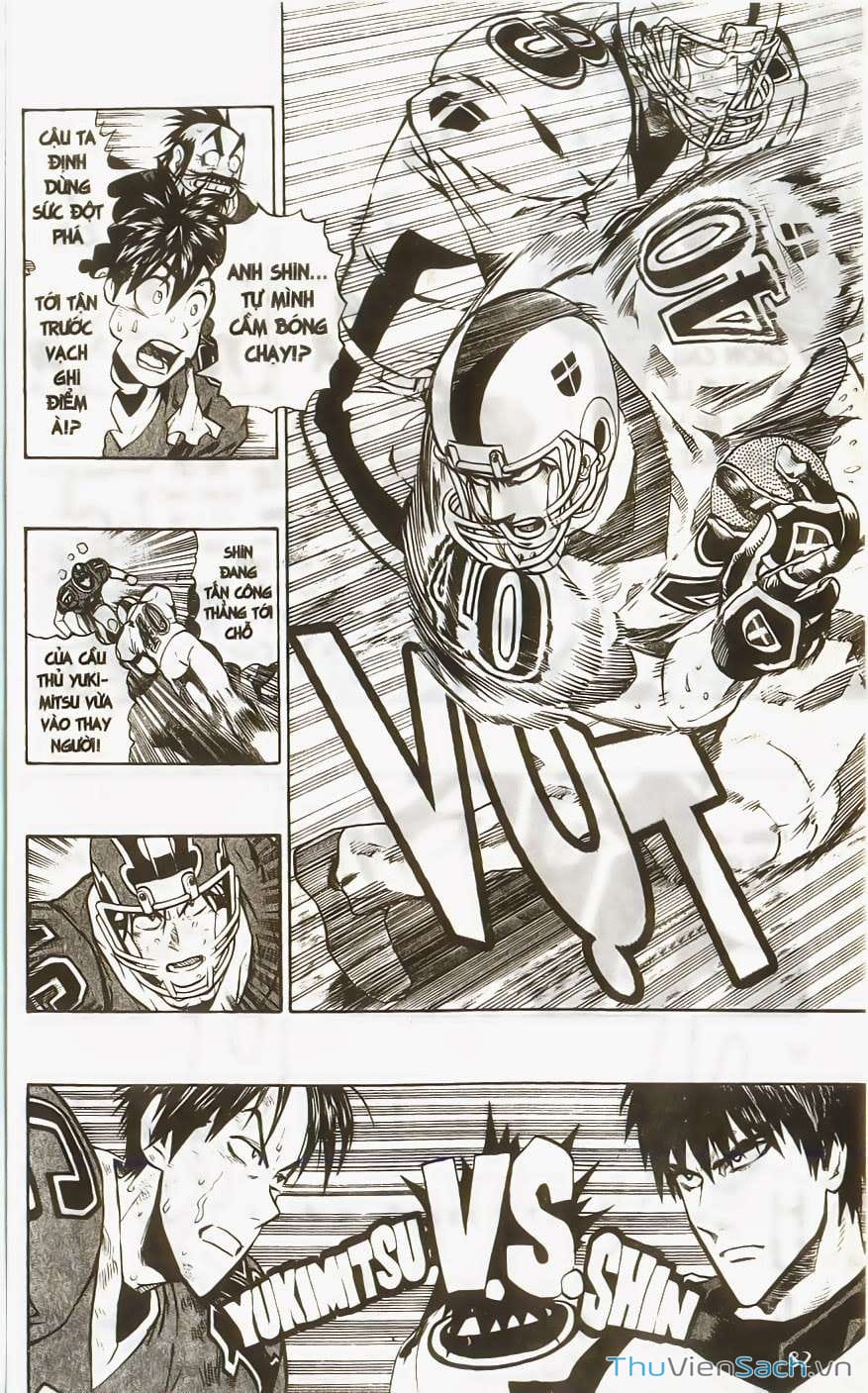 Truyện Tranh Lá Chắn Mắt - Eyeshield 21 trang 6