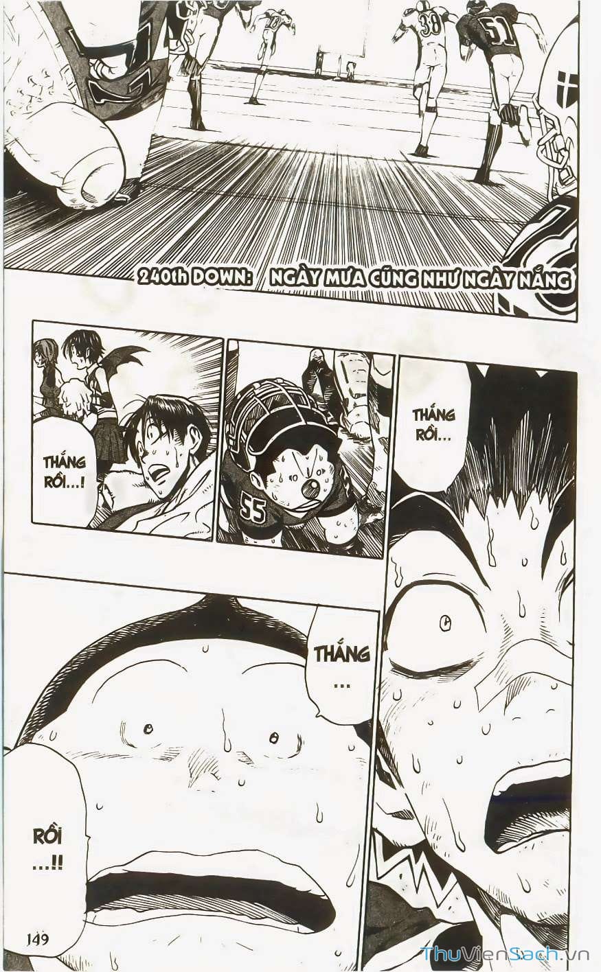 Truyện Tranh Lá Chắn Mắt - Eyeshield 21 trang 6