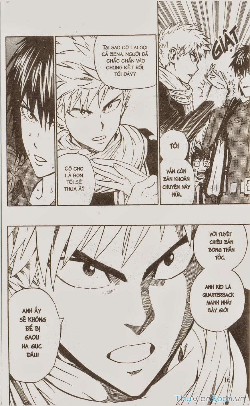 Truyện Tranh Lá Chắn Mắt - Eyeshield 21 trang 6