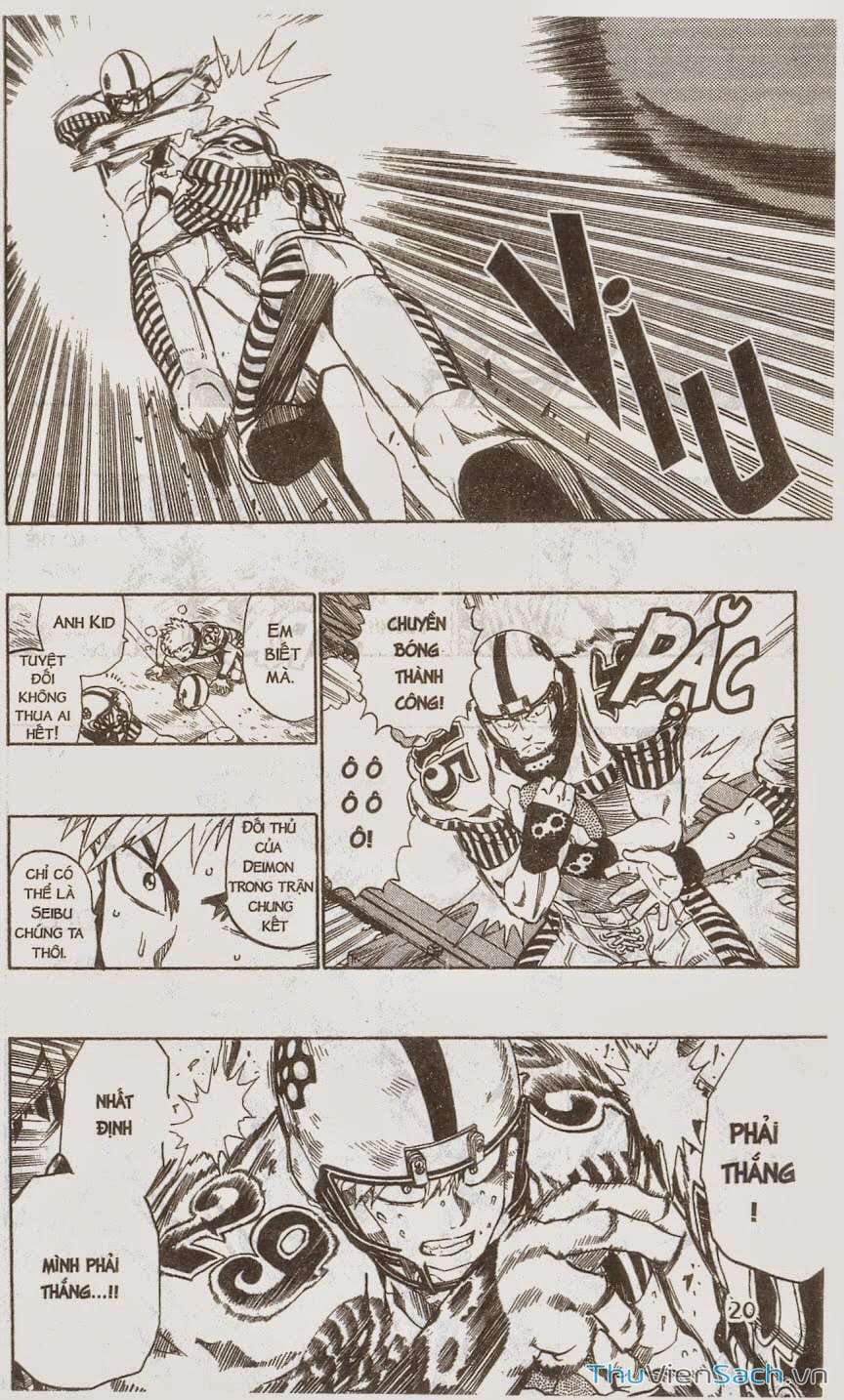 Truyện Tranh Lá Chắn Mắt - Eyeshield 21 trang 6