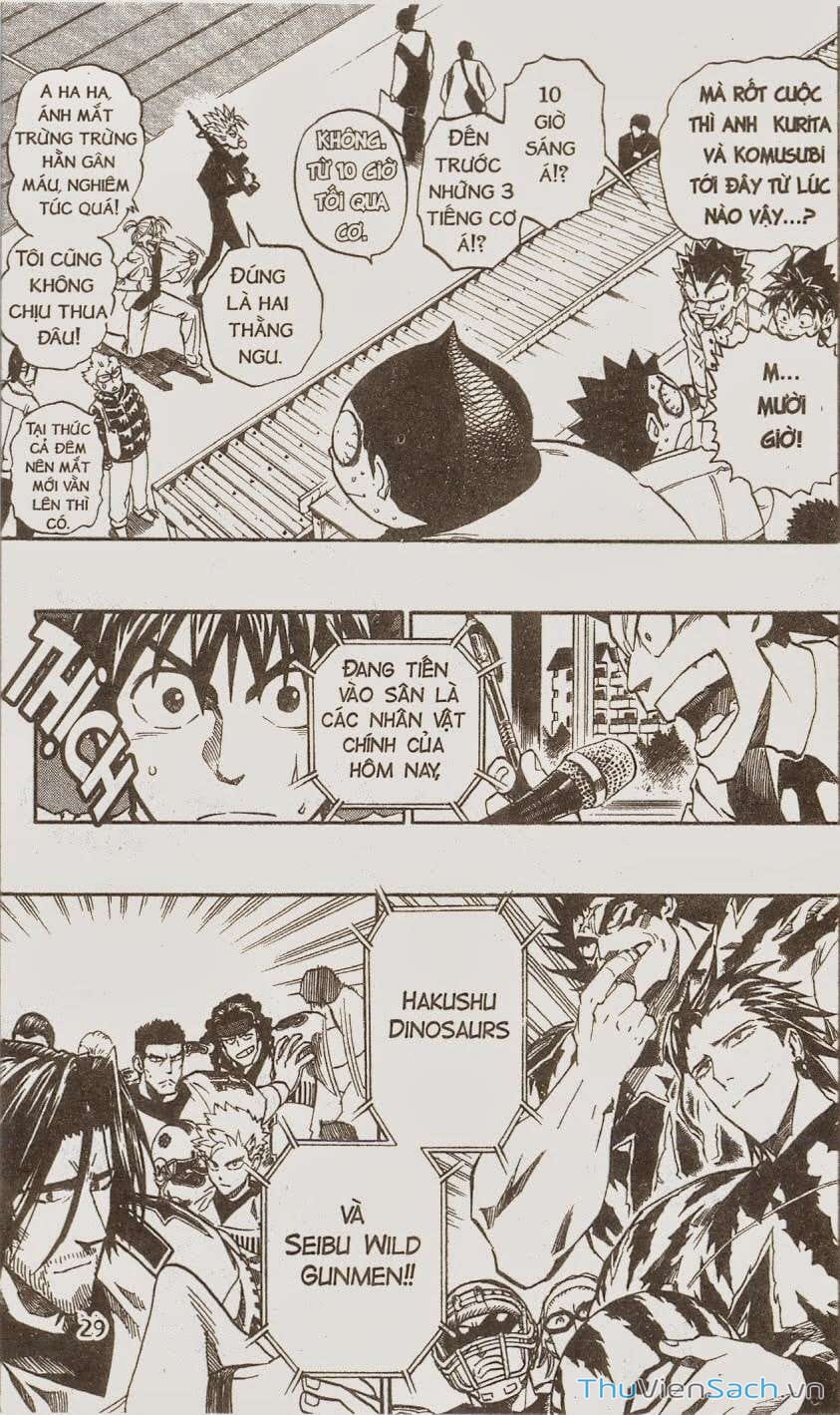 Truyện Tranh Lá Chắn Mắt - Eyeshield 21 trang 6