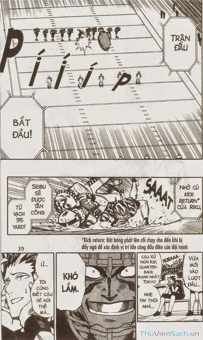 Truyện Tranh Lá Chắn Mắt - Eyeshield 21 trang 6