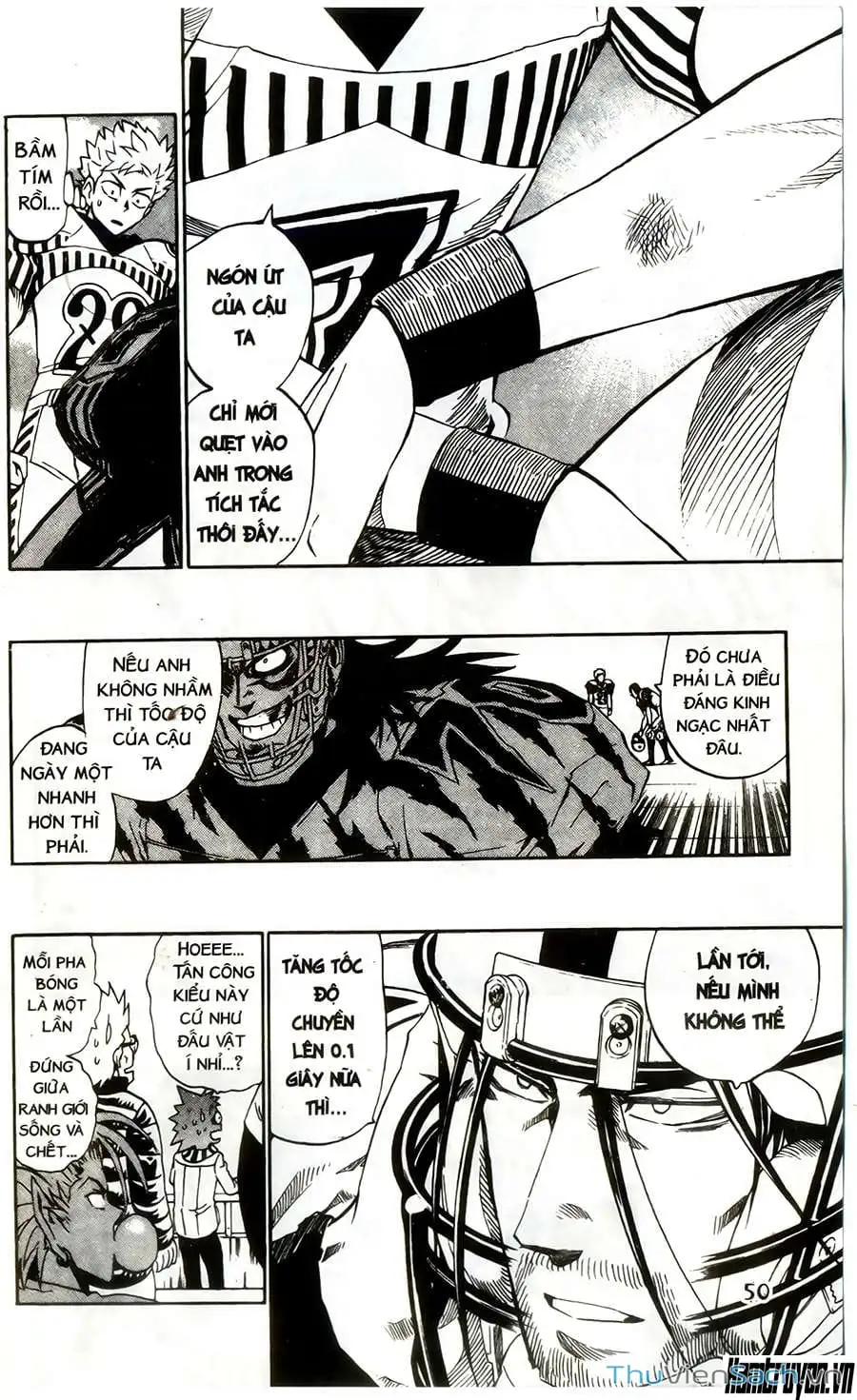 Truyện Tranh Lá Chắn Mắt - Eyeshield 21 trang 6