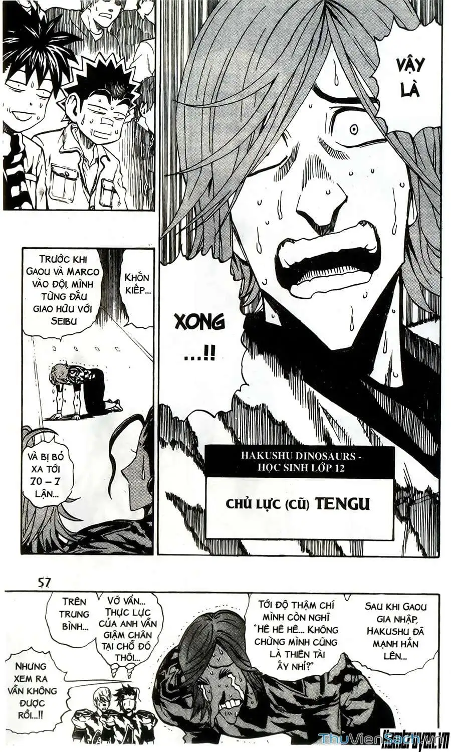 Truyện Tranh Lá Chắn Mắt - Eyeshield 21 trang 6