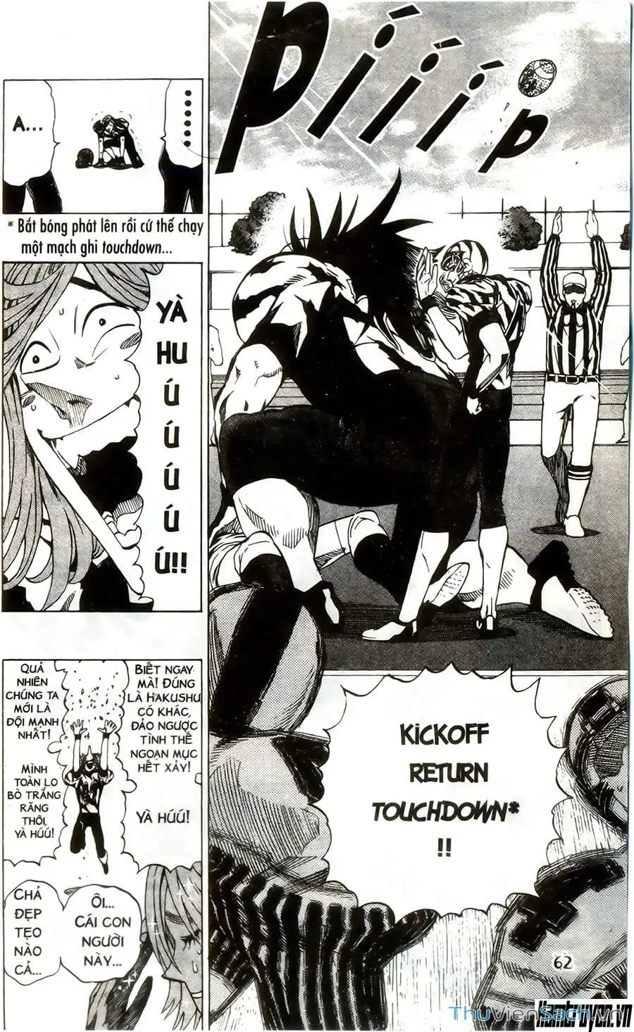 Truyện Tranh Lá Chắn Mắt - Eyeshield 21 trang 6
