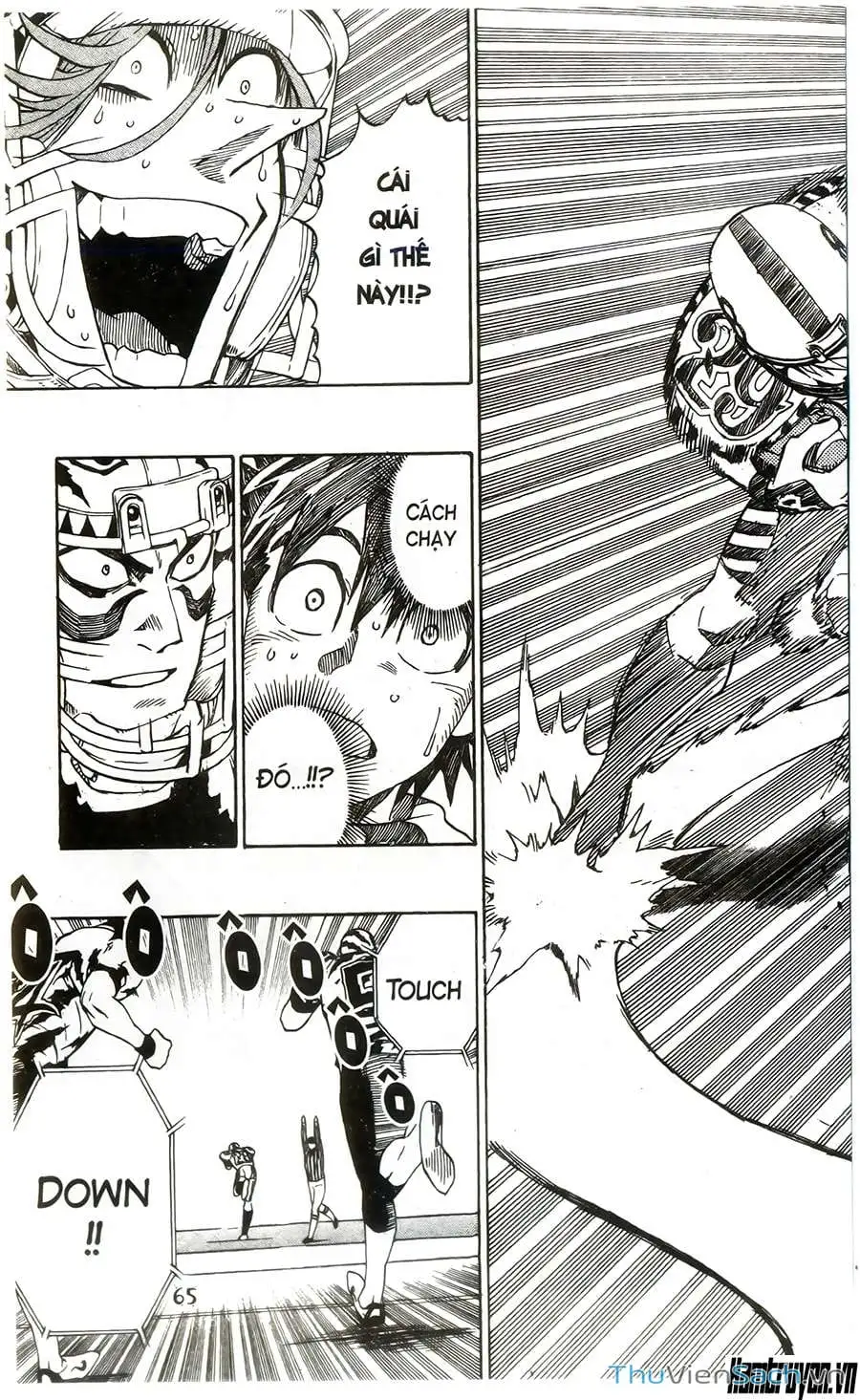 Truyện Tranh Lá Chắn Mắt - Eyeshield 21 trang 6