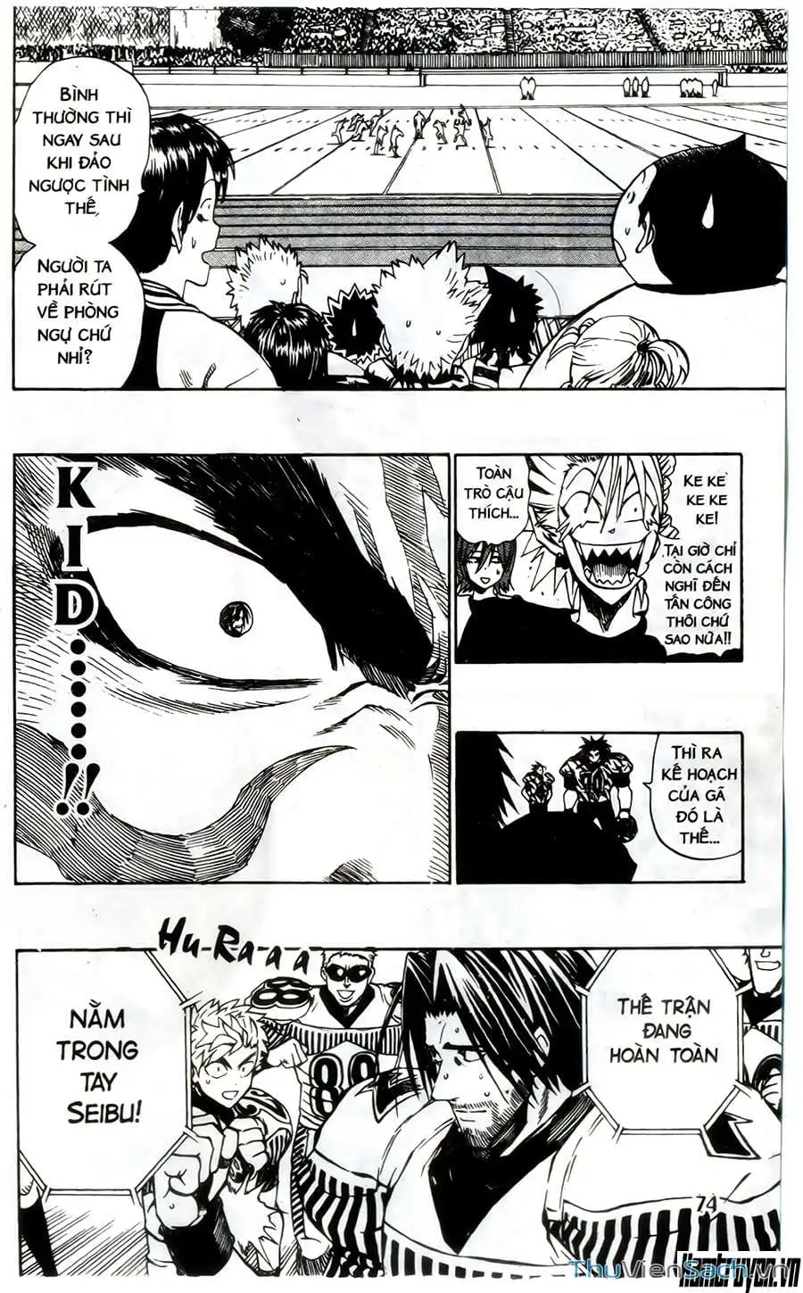 Truyện Tranh Lá Chắn Mắt - Eyeshield 21 trang 6