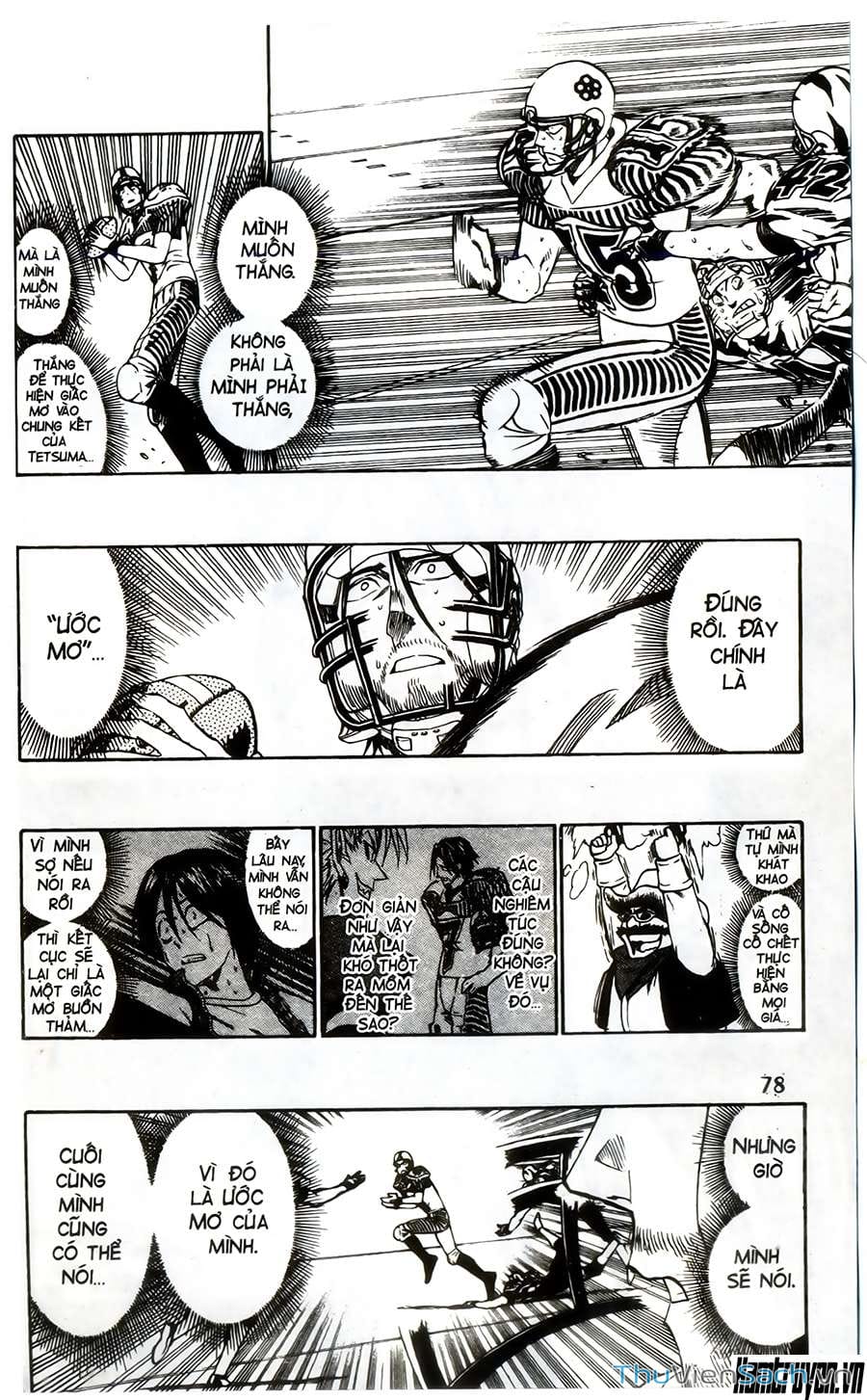 Truyện Tranh Lá Chắn Mắt - Eyeshield 21 trang 6