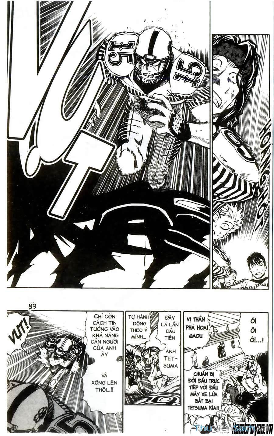 Truyện Tranh Lá Chắn Mắt - Eyeshield 21 trang 6
