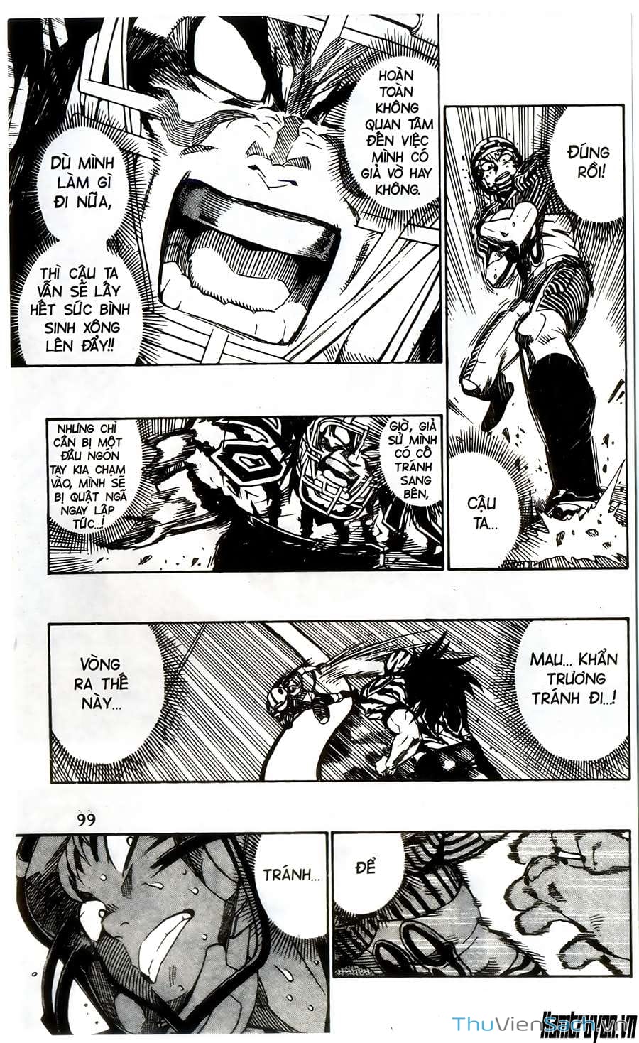 Truyện Tranh Lá Chắn Mắt - Eyeshield 21 trang 6