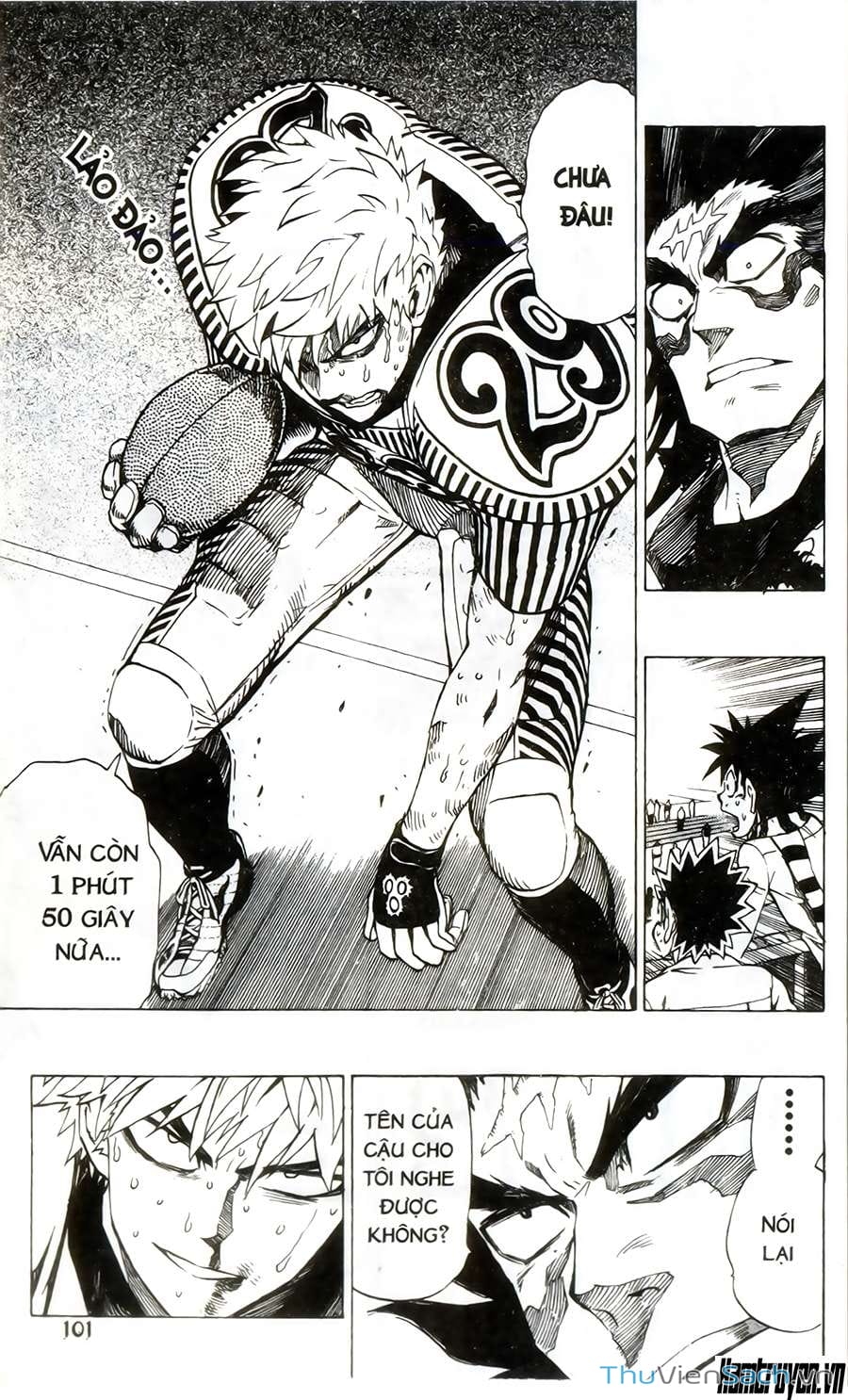Truyện Tranh Lá Chắn Mắt - Eyeshield 21 trang 6
