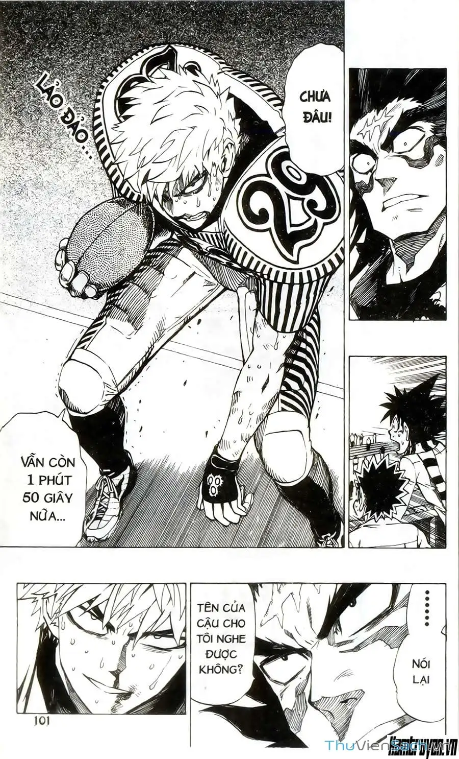 Truyện Tranh Lá Chắn Mắt - Eyeshield 21 trang 6