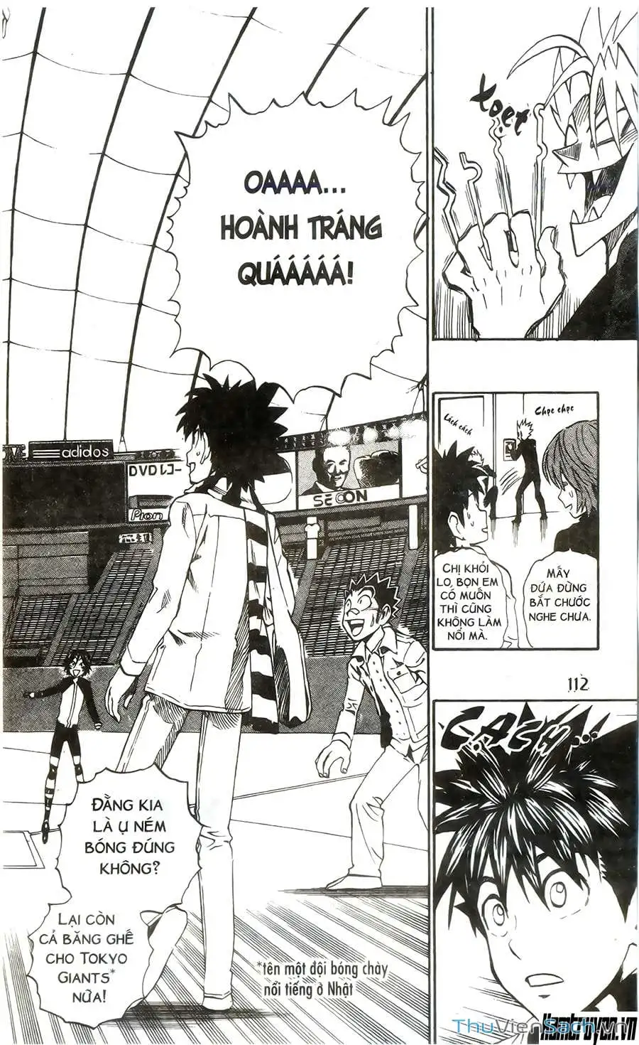 Truyện Tranh Lá Chắn Mắt - Eyeshield 21 trang 6