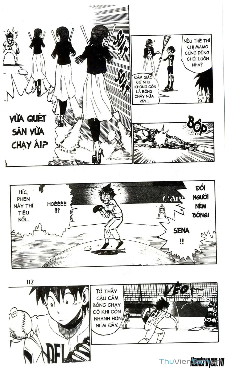 Truyện Tranh Lá Chắn Mắt - Eyeshield 21 trang 6