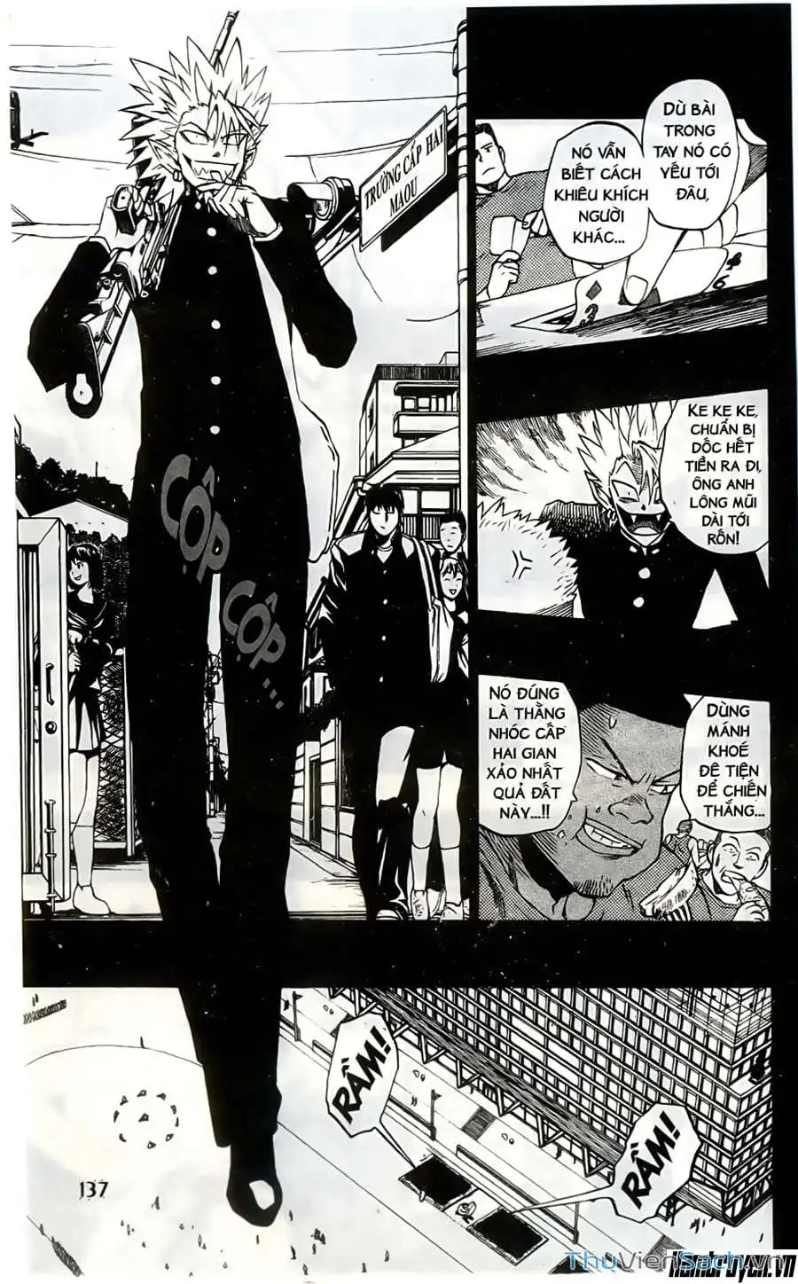 Truyện Tranh Lá Chắn Mắt - Eyeshield 21 trang 6