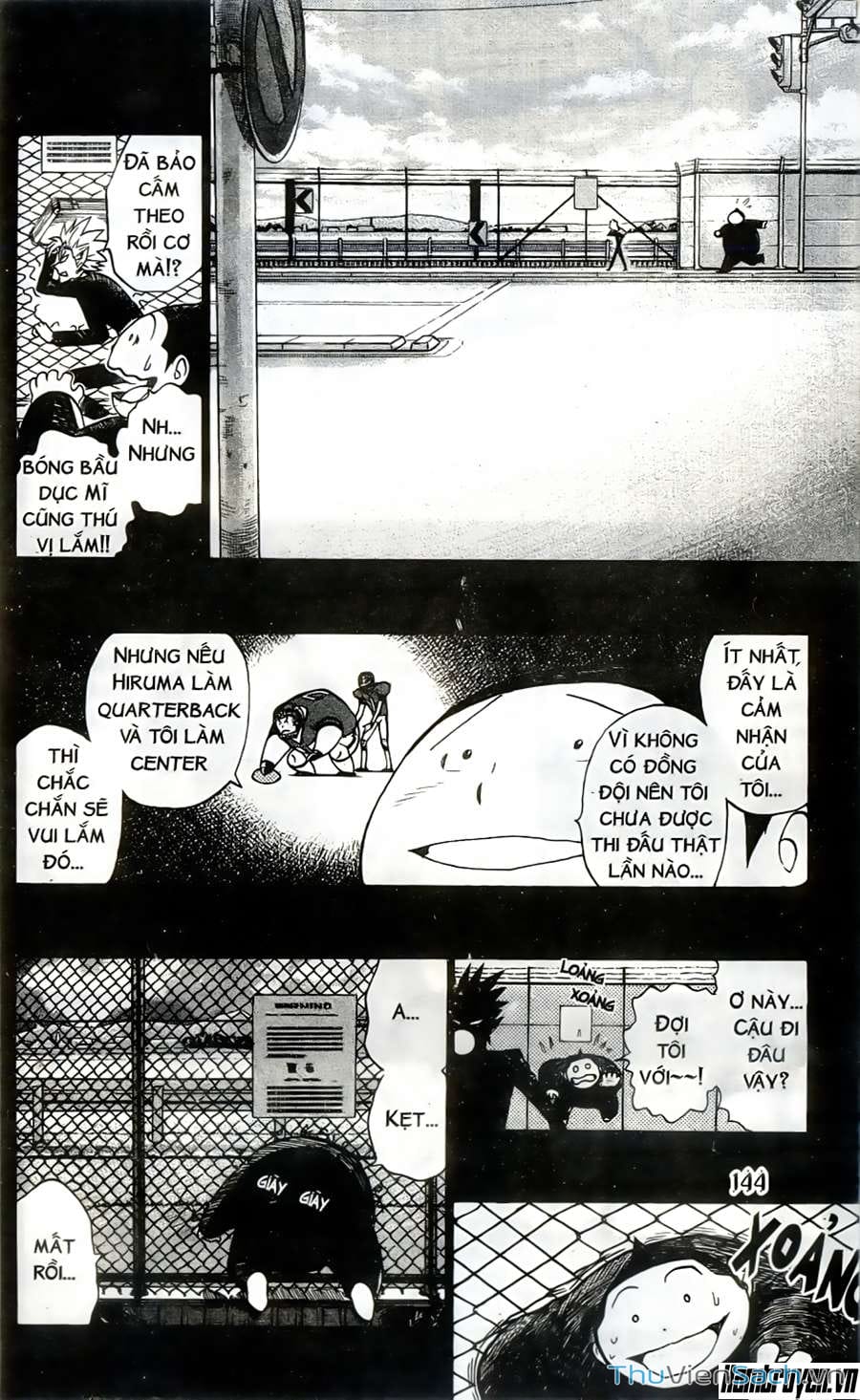 Truyện Tranh Lá Chắn Mắt - Eyeshield 21 trang 6