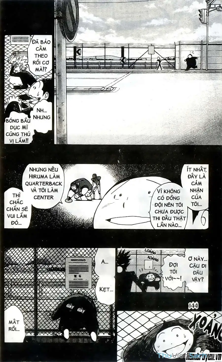 Truyện Tranh Lá Chắn Mắt - Eyeshield 21 trang 6
