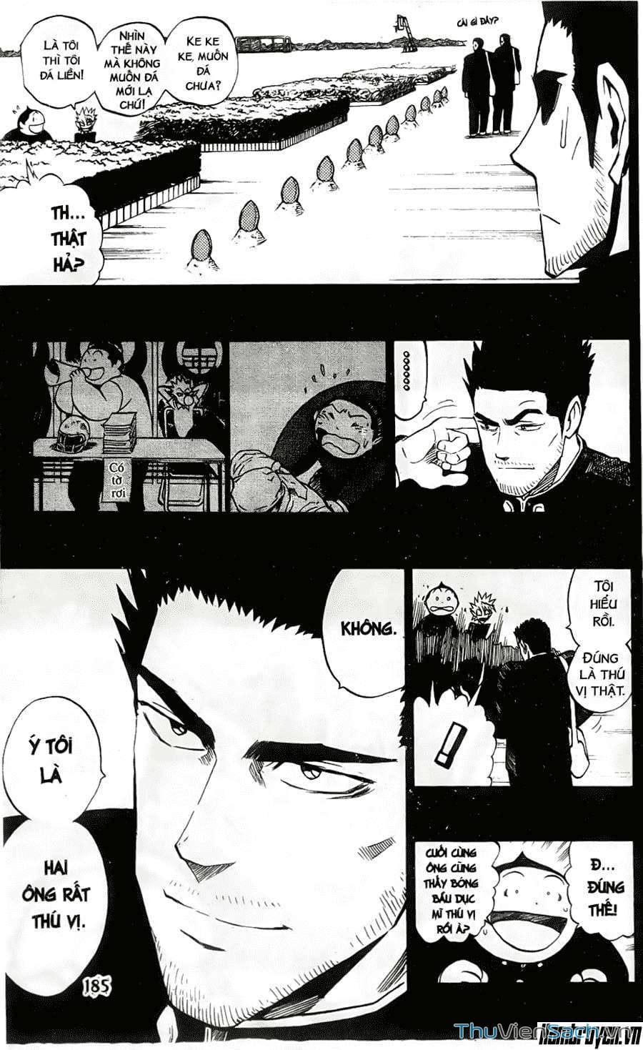 Truyện Tranh Lá Chắn Mắt - Eyeshield 21 trang 6