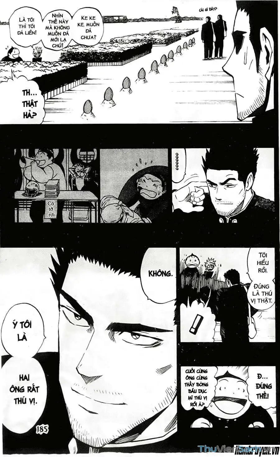 Truyện Tranh Lá Chắn Mắt - Eyeshield 21 trang 6