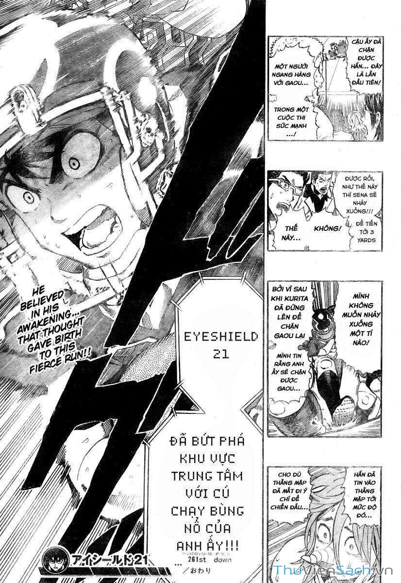Truyện Tranh Lá Chắn Mắt - Eyeshield 21 trang 6