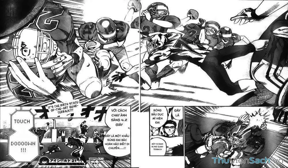 Truyện Tranh Lá Chắn Mắt - Eyeshield 21 trang 6