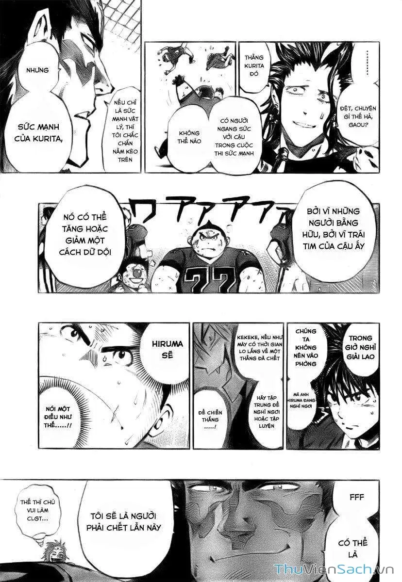 Truyện Tranh Lá Chắn Mắt - Eyeshield 21 trang 6