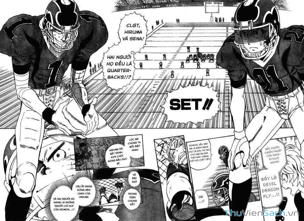 Truyện Tranh Lá Chắn Mắt - Eyeshield 21 trang 6