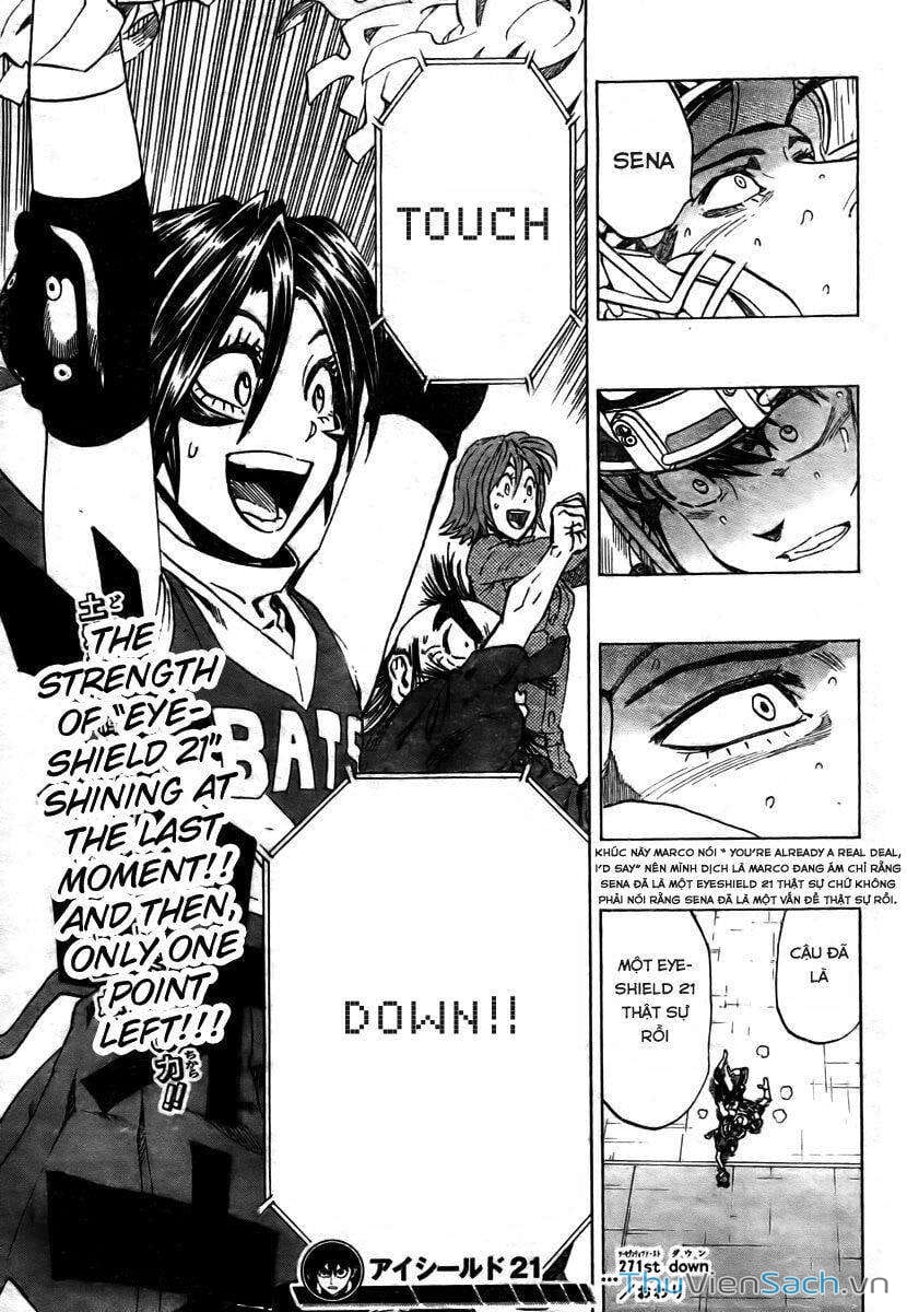 Truyện Tranh Lá Chắn Mắt - Eyeshield 21 trang 6